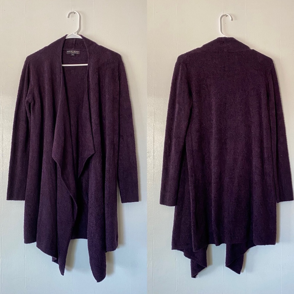 Barefoot Dreams CozyChic Lite Knit Calypso Wrap Cardigan - Picture 3 of 5